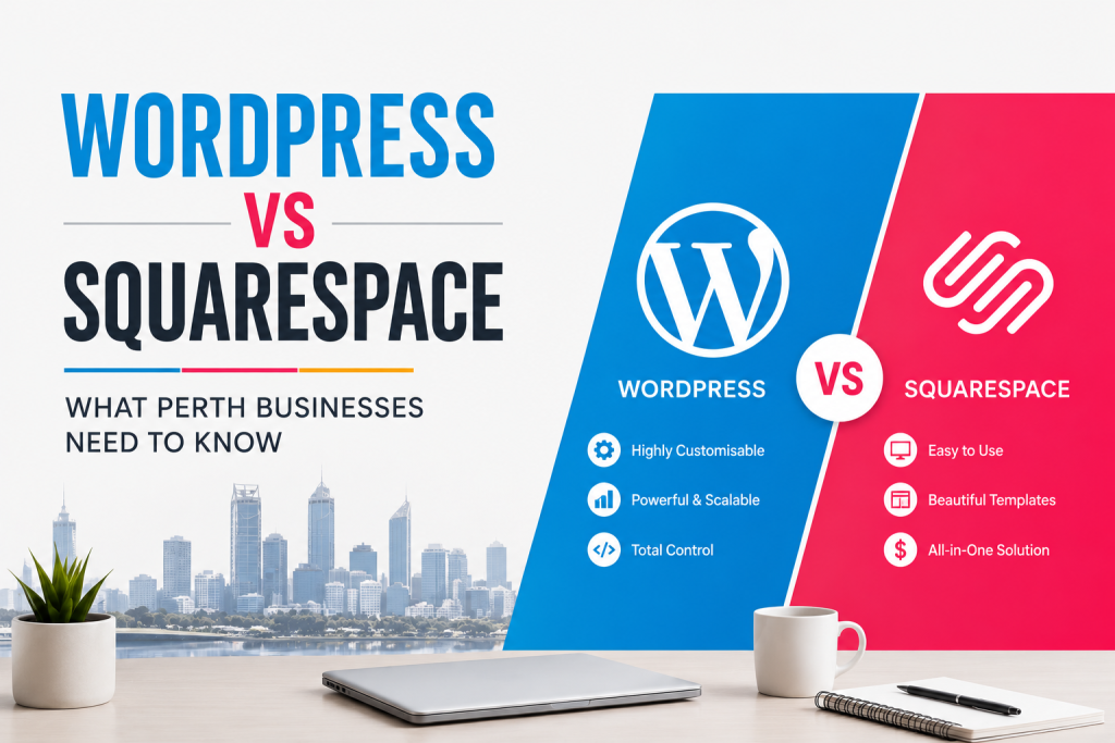 WordPress vs Squarespace: What Perth Businesses Need to Know