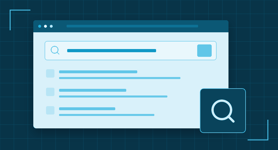 Search strategy concept; not a client case study
